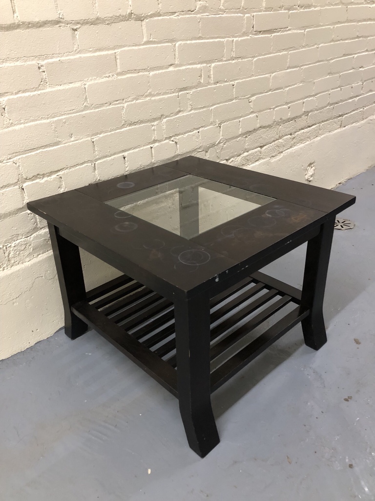 Coffee Table with Glass Top
