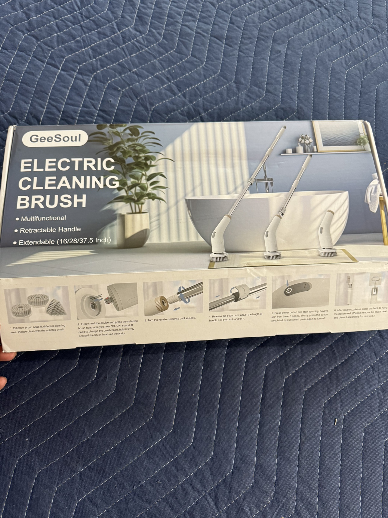 GeeSoul Electric Cleaning Brush - photo 4