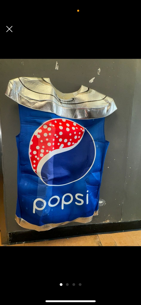 Pepsi Can Costume