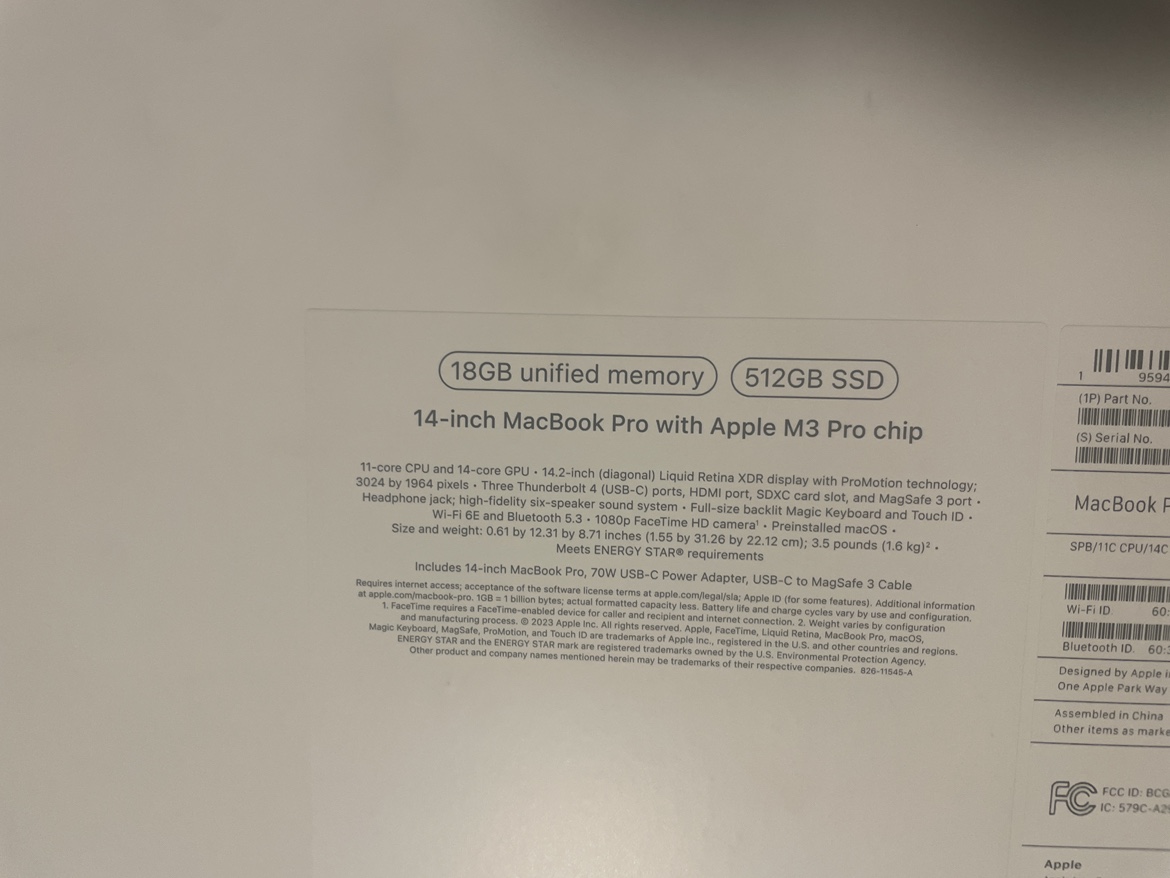 14-inch MacBook Pro with M3 Chip - photo 5