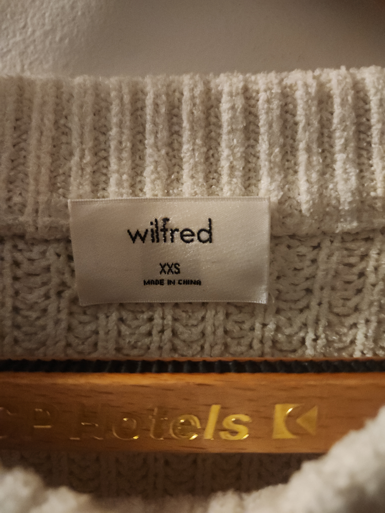 Wilfred White Knit Sweater - photo 2