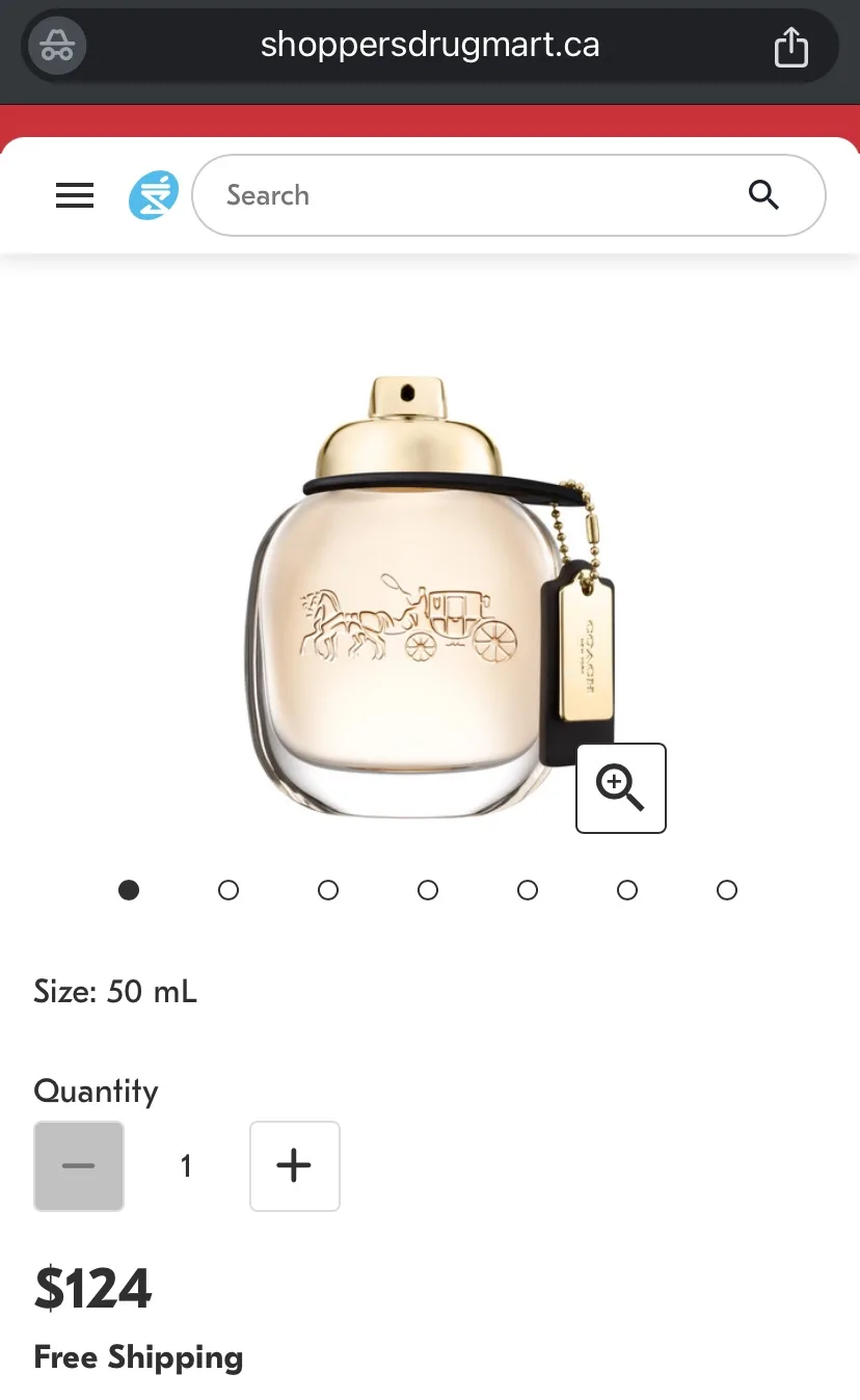**moving out** Coach Eau de Parfum thumbnail