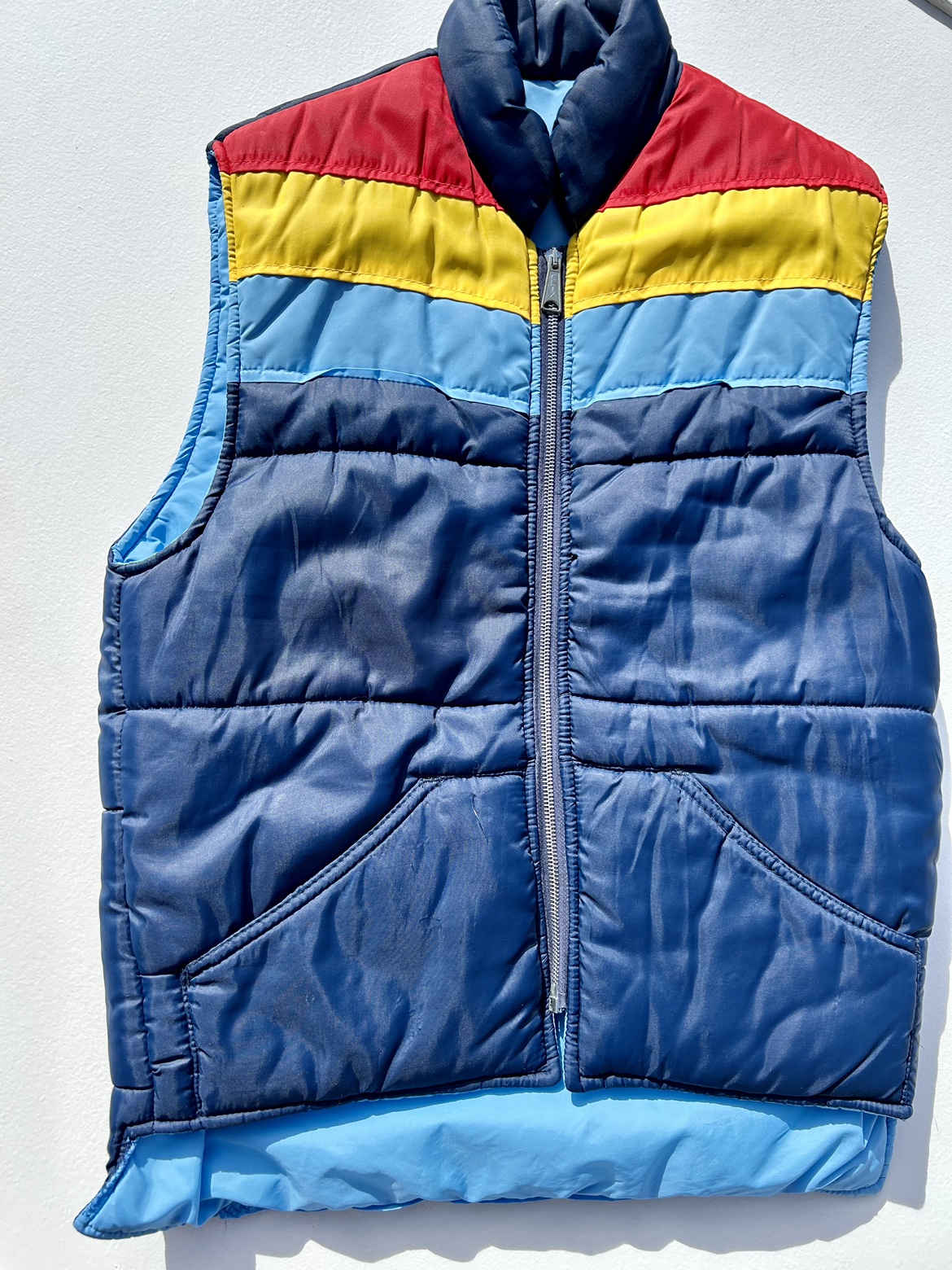 Vintage 70s puffer vest - photo 2