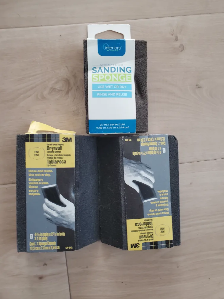 3M Drywall Sanding Sponge Fine Grit thumbnail