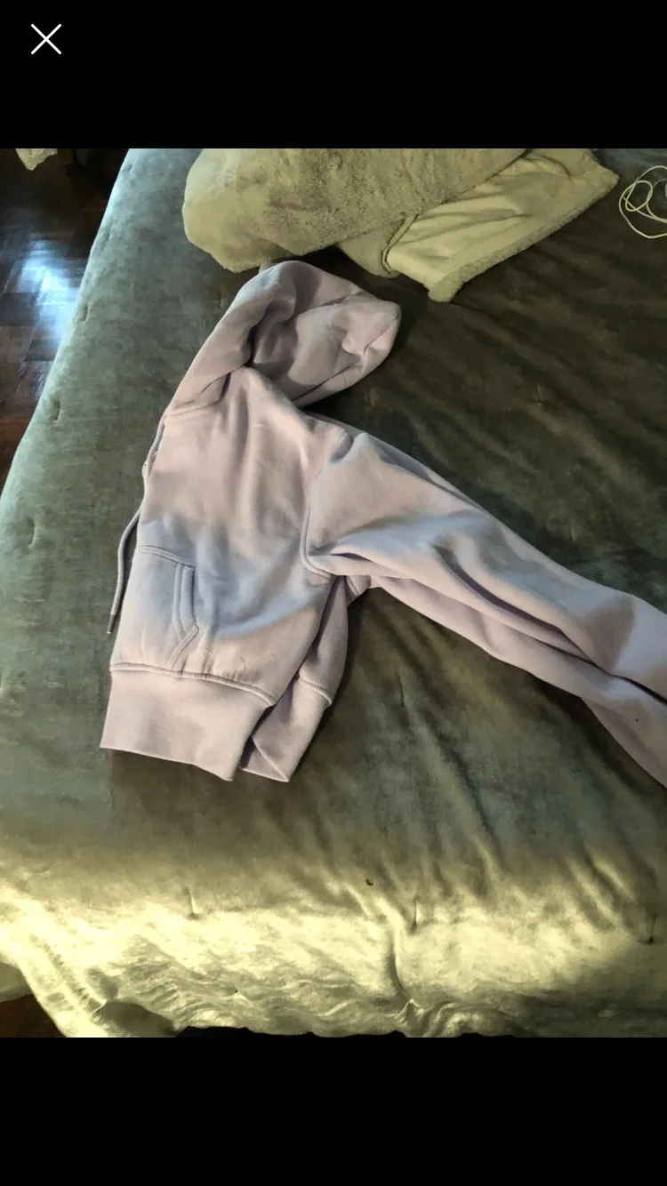 Light Purple Zip Up Hoodie***never worn image indicator(3)