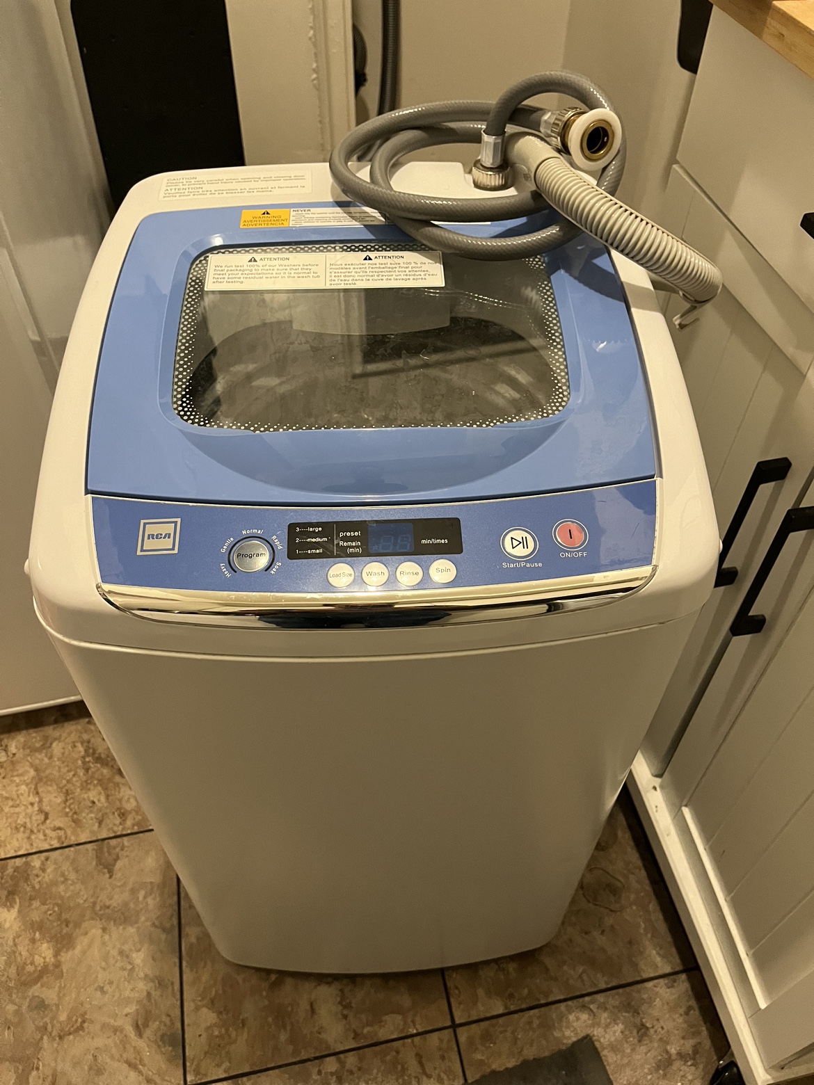 RCA Compact Washing Machine