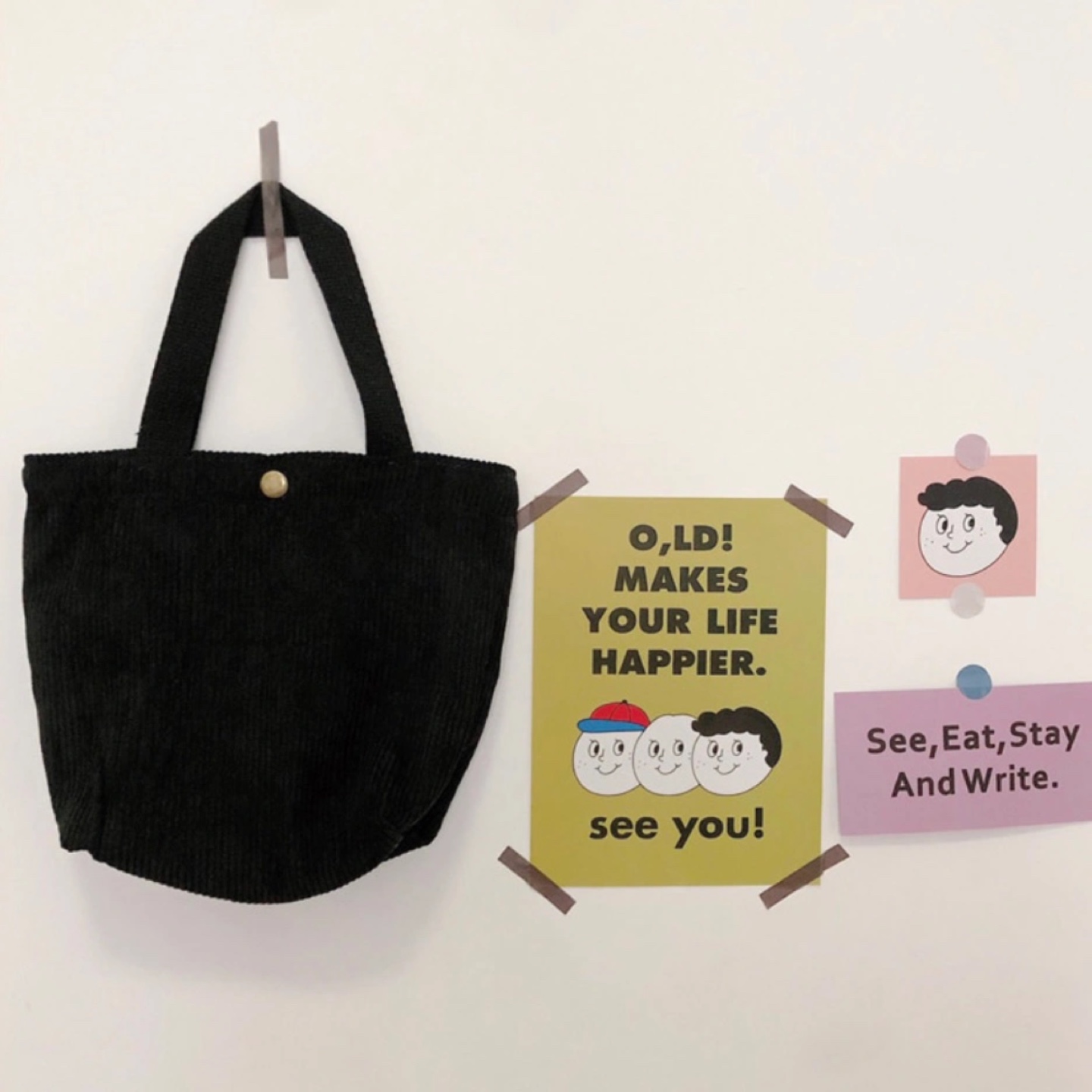 Corduroy Tote Bag - photo 3