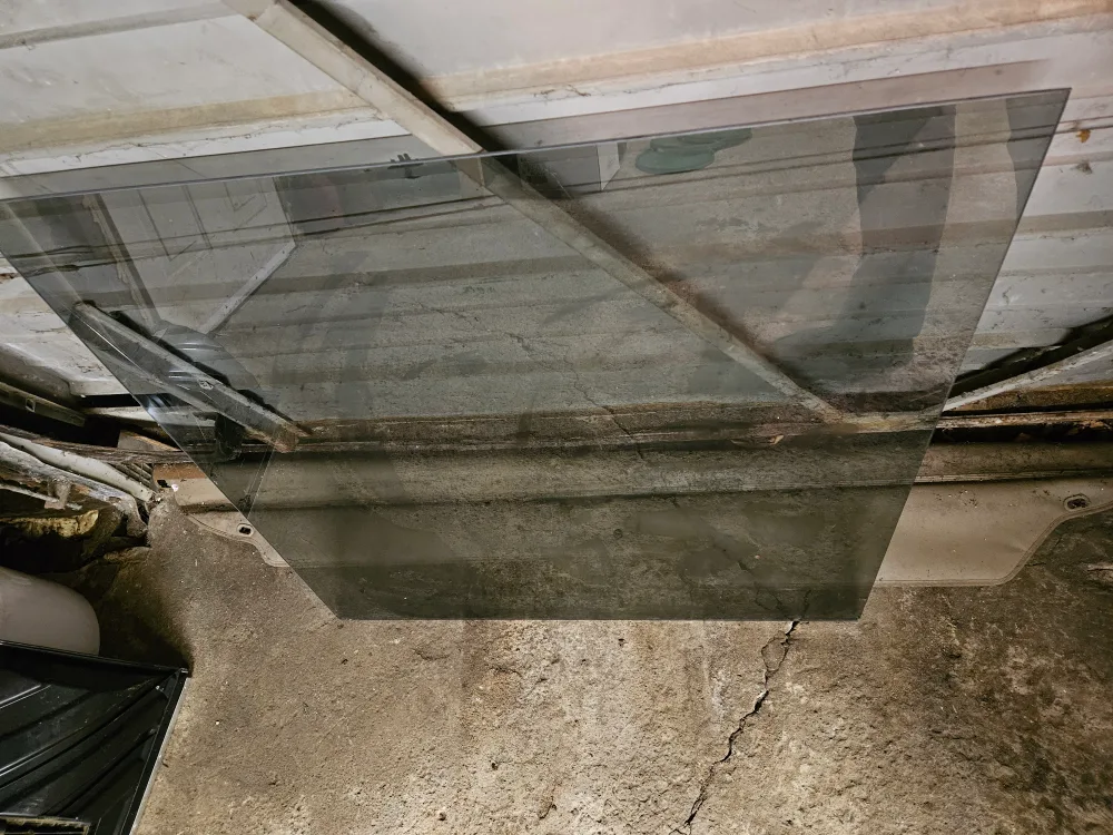 Tempered tinted square glass pane image indicator(3)