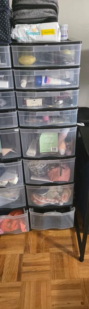 Clear Plastic Drawer Organizer thumbnail
