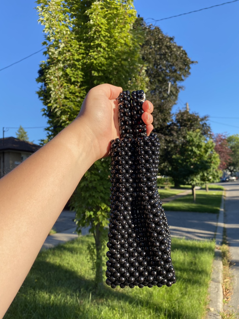 Black Beaded Bag - photo 2