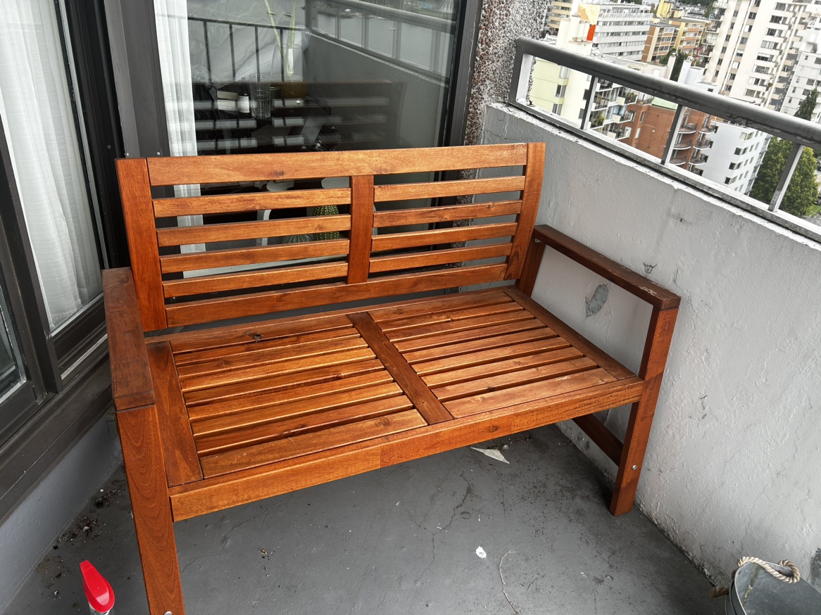 IKEA outdoor bench