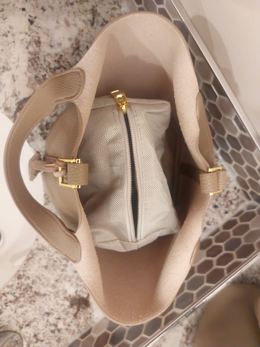 Leather bucket bag - photo 4