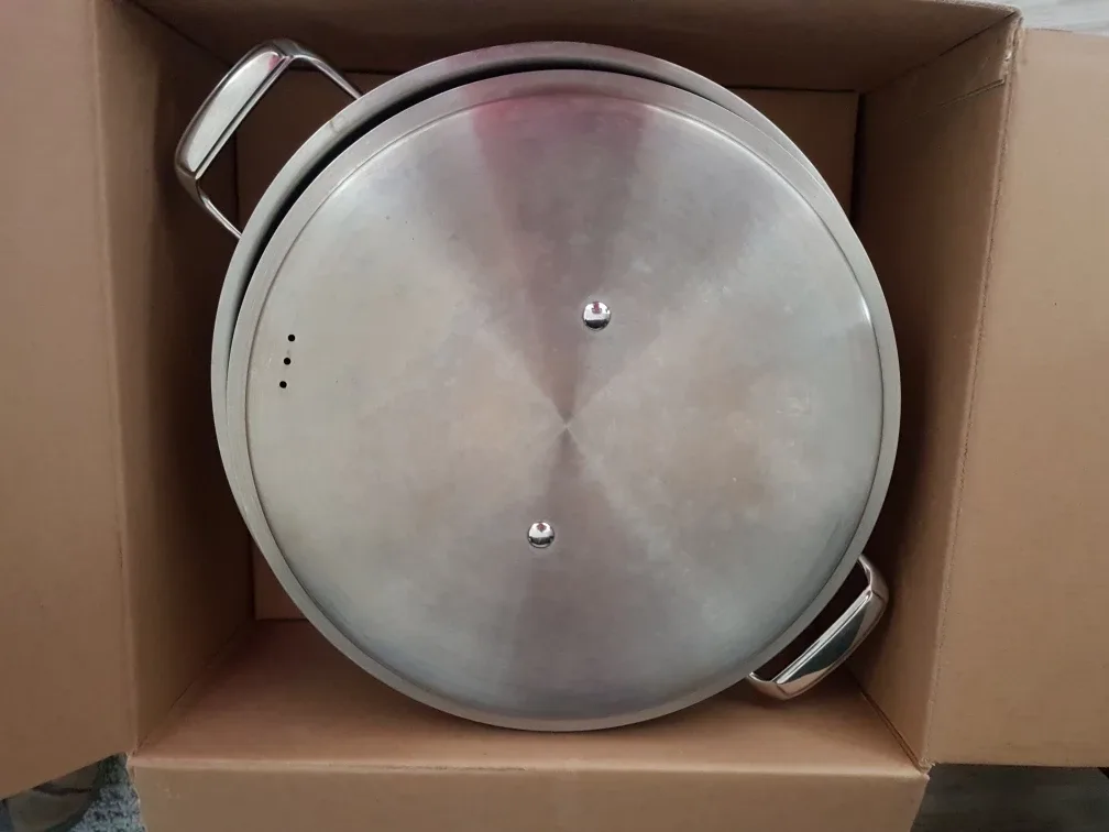 Marmite Stockpot 16 Qt: 16QT Stainless Steel Stockpot image indicator(3)