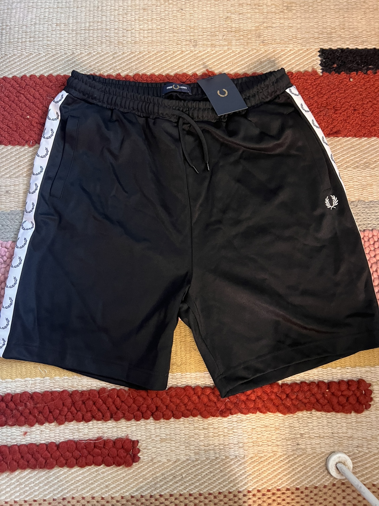 Fred Perry Track Shorts- NEW with tags