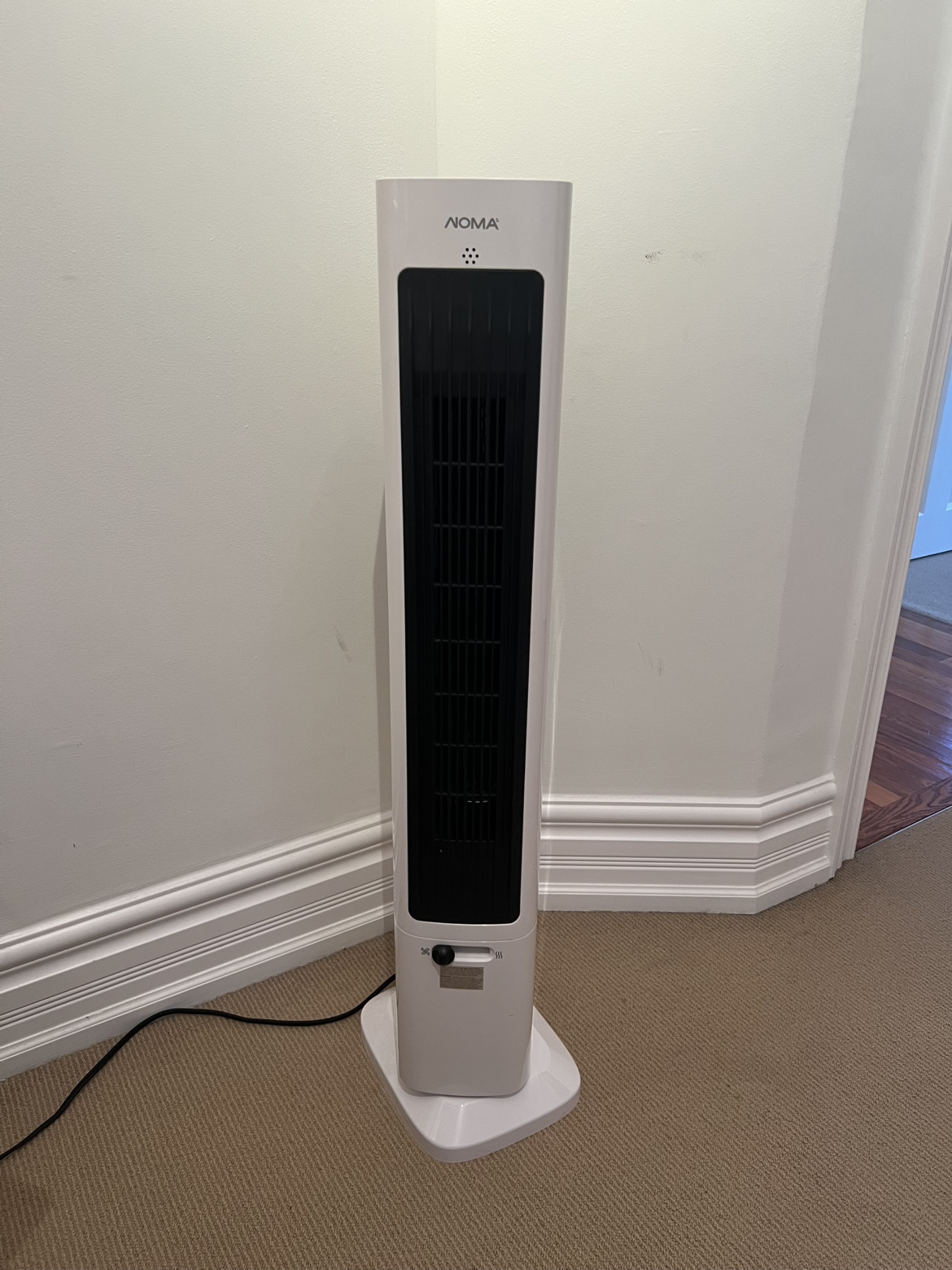 NOMA 2-in-1 Tower Fan & Heater, 38-in