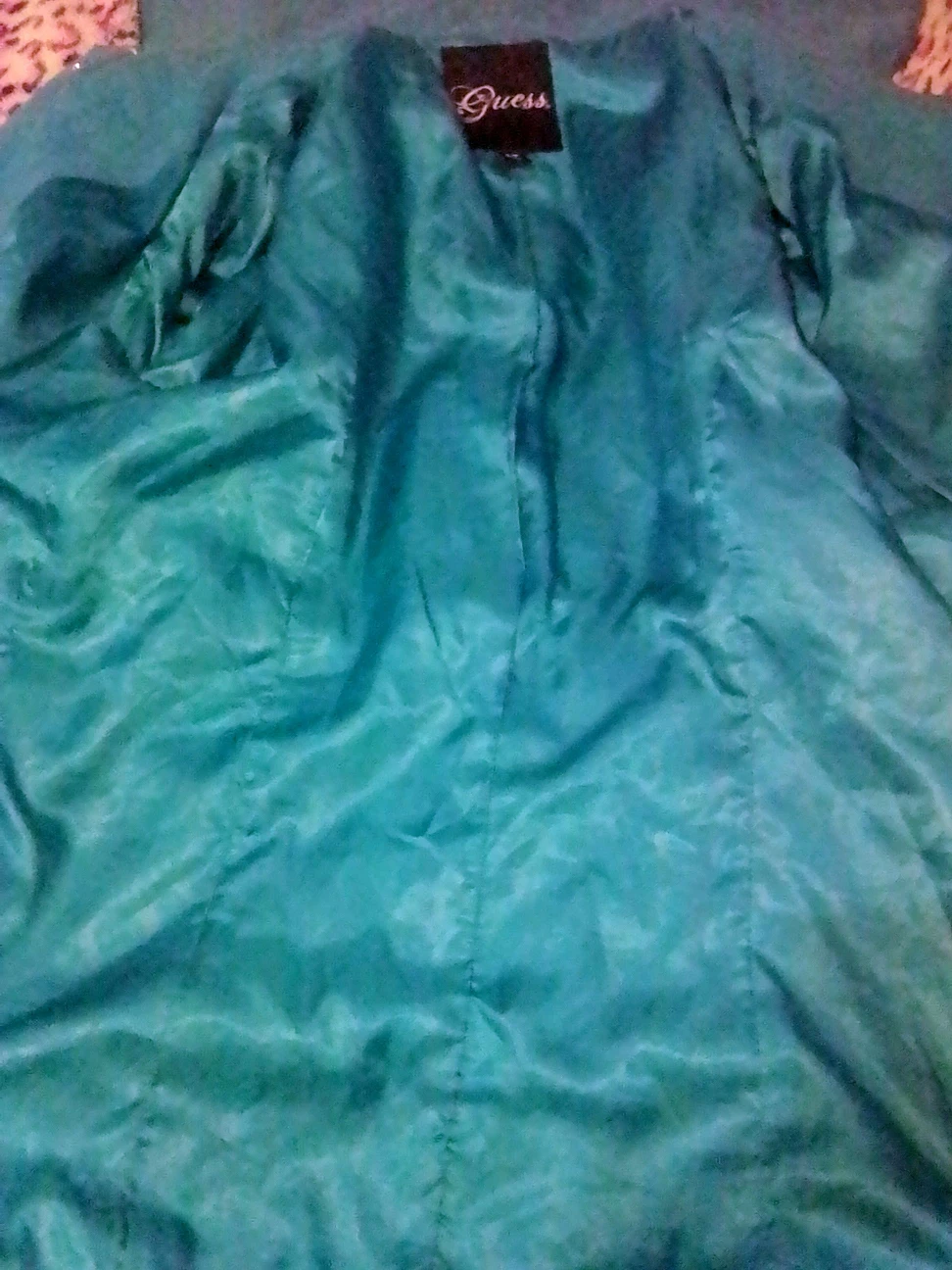 Guess Teal Toggle Coat #freecycle - photo 5
