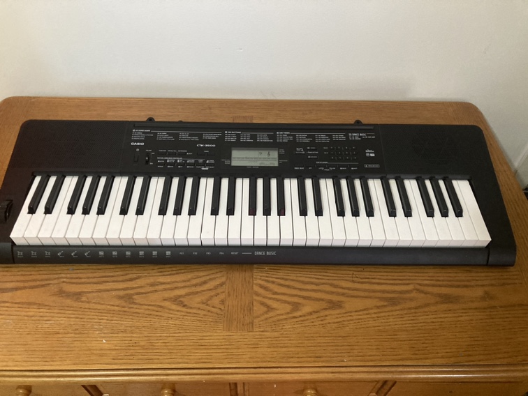 Casio CTK-3500 Keyboard with note stand - photo 5
