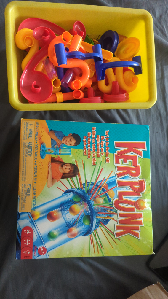 blocks, 3D puzzles, games, marble run