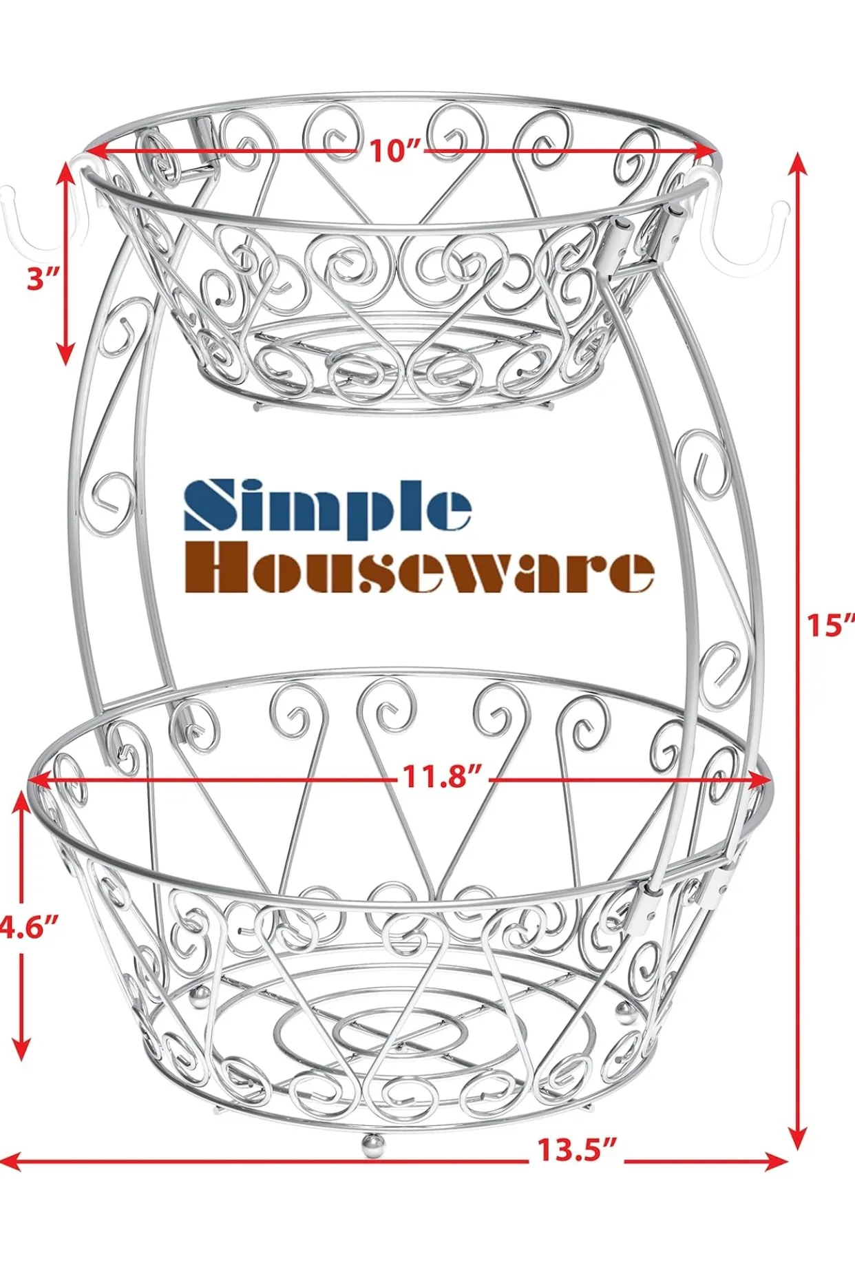 Two Tier Fruit Basket image indicator(2)