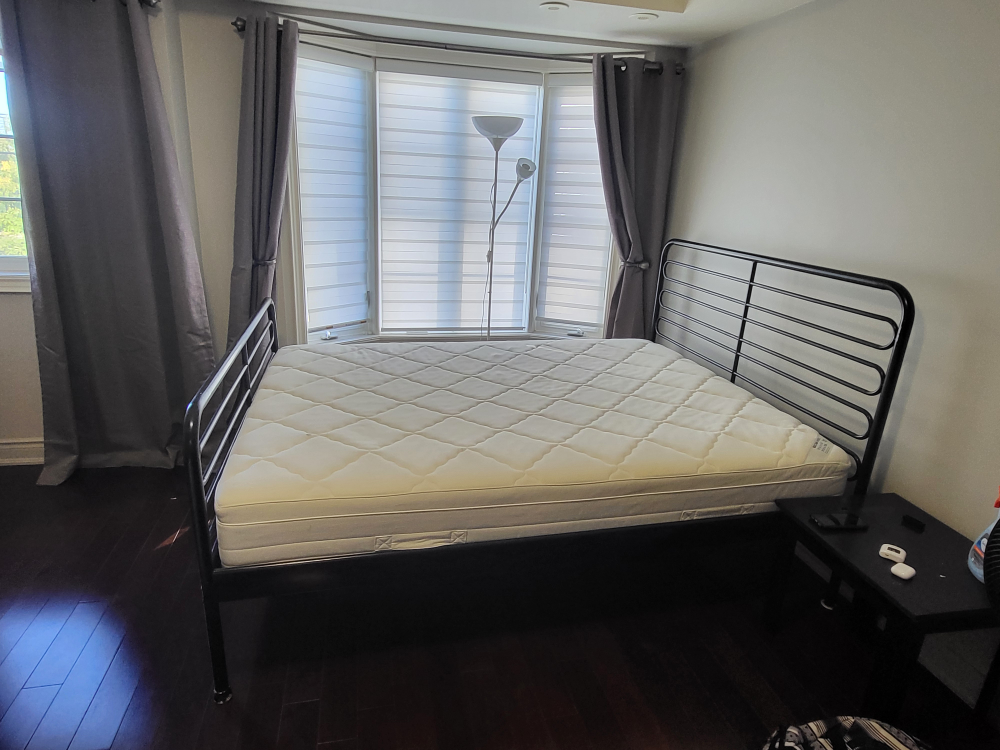 Queen-Sized Metal Bed Frame