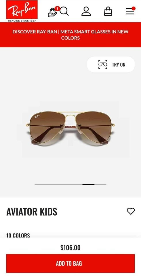 Ray-Ban Aviator Kids Sunglasses - photo 3
