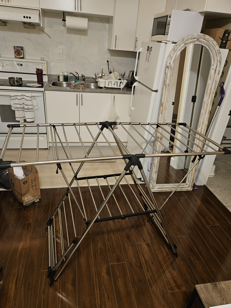 Foldable Clothes Drying Rack