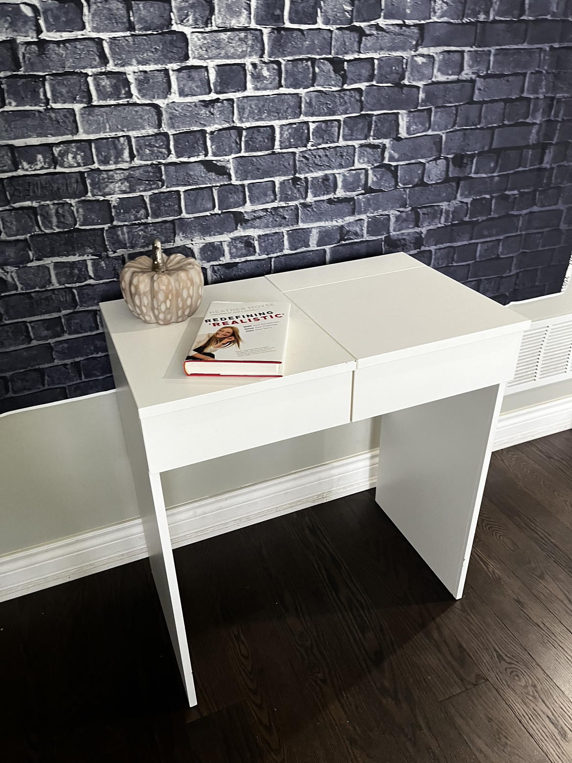 IKEA BRIMNES Vanity Desk with Mirror - photo 2