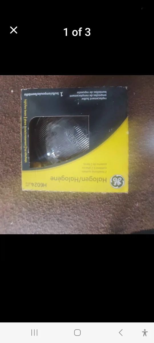 GE H6024 Halogen Headlight Bulbs thumbnail