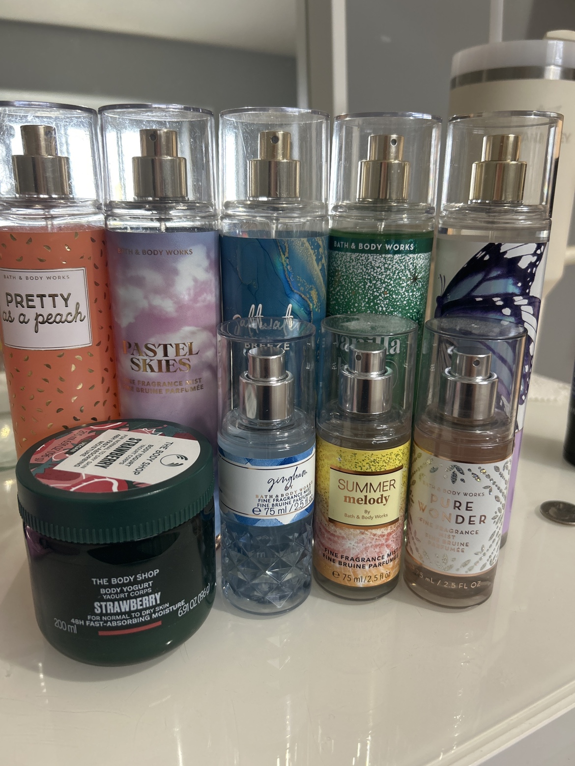 Bath & Body Works and The Body Shop Fragrance and Body Lotion
