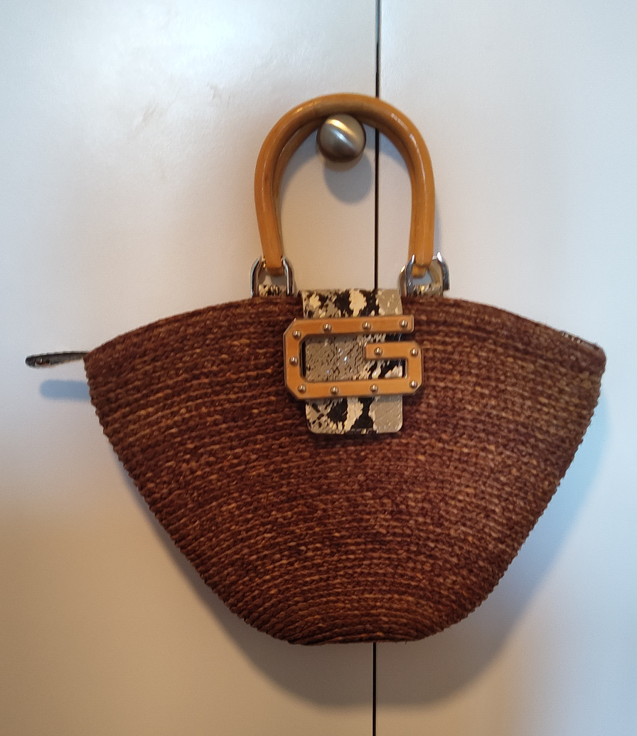 Guess Straw Handbag!