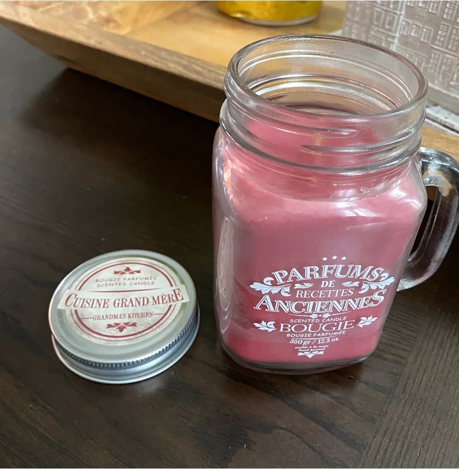 NEW - Scented Candle in Glass Jar image indicator(2)