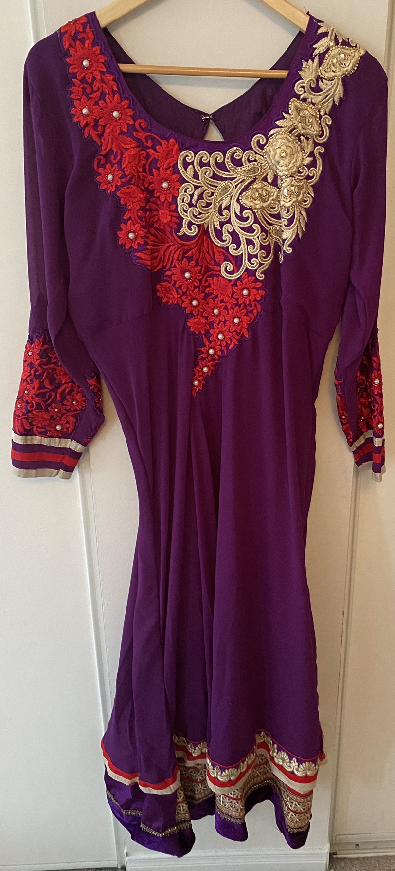 Purple dress - Bipasha Basu Design- XL - photo 4