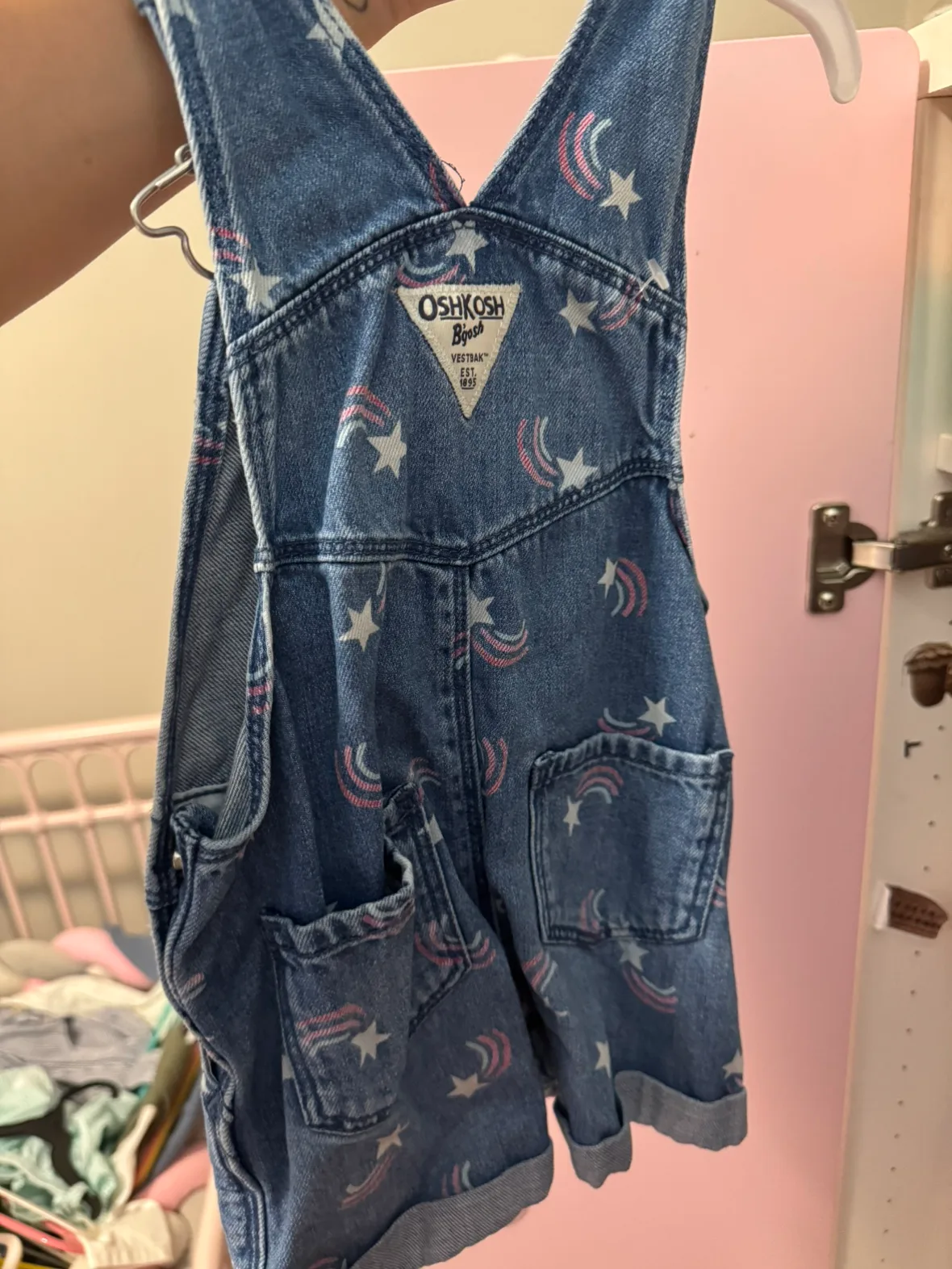 OshKosh B'gosh Denim Overalls image indicator(2)