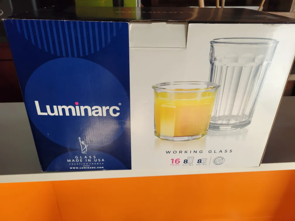 Luminous 12-piece glass set thumbnail
