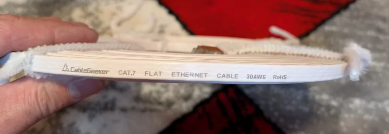 CableSeeker CAT 7 Flat Ethernet Cable image indicator(2)