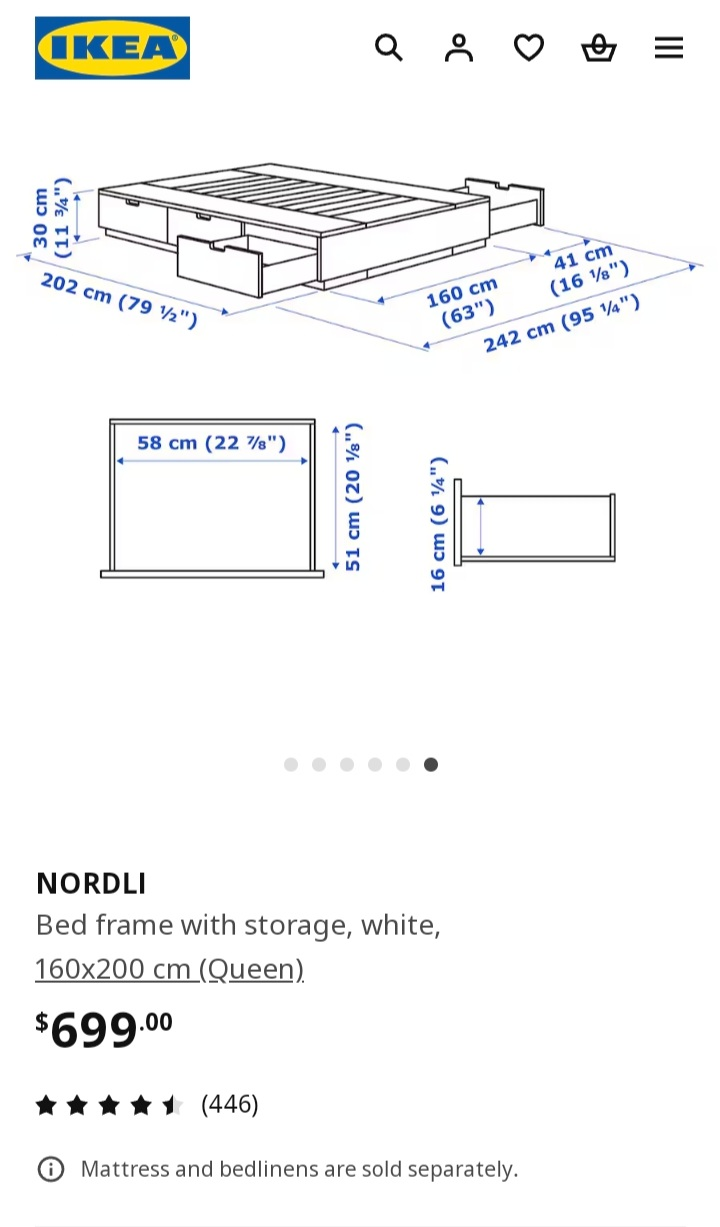 complete bedroom set :queen size bed and nighstands - photo 5