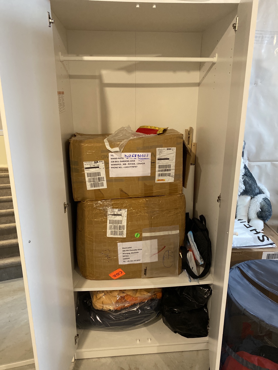 White Wardrobe Closet - photo 2