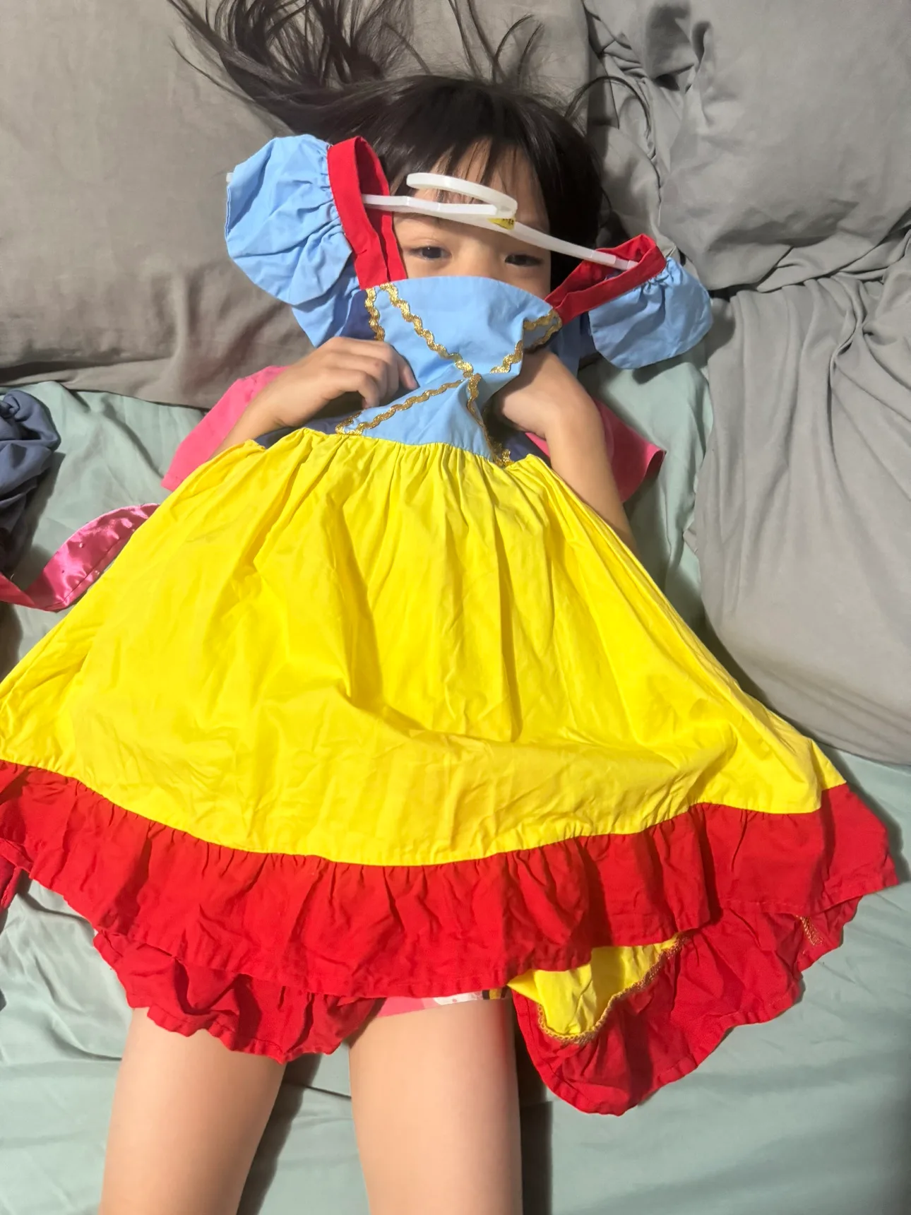 Snow White Dress for 3-4 yrs old image indicator(3)