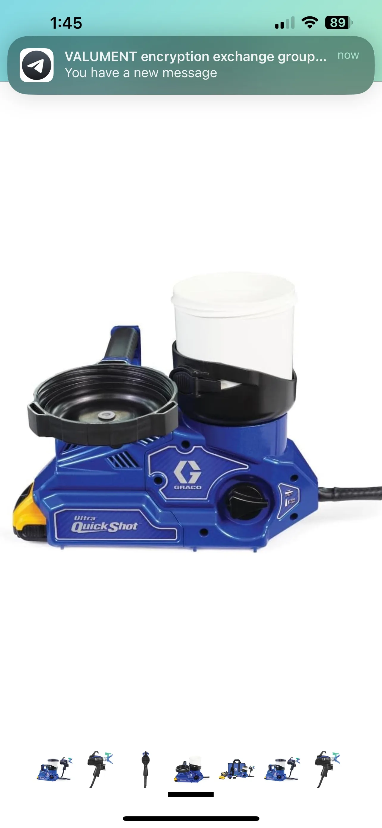 Graco Ultra QuickShot Cordless Paint Sprayer image indicator(4)