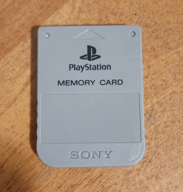 PlayStation Memory Card 8MB
