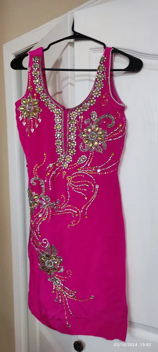 Pink  Embellished Suit thumbnail