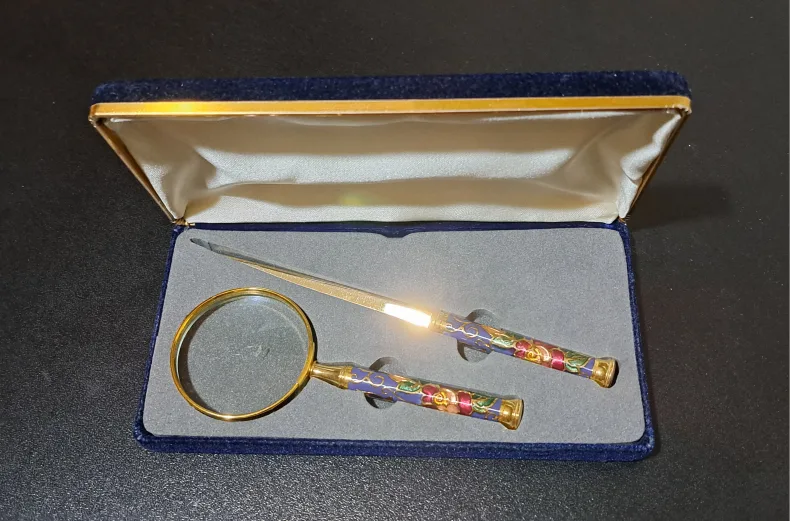 Magnifying Glass & Letter Opener Set thumbnail