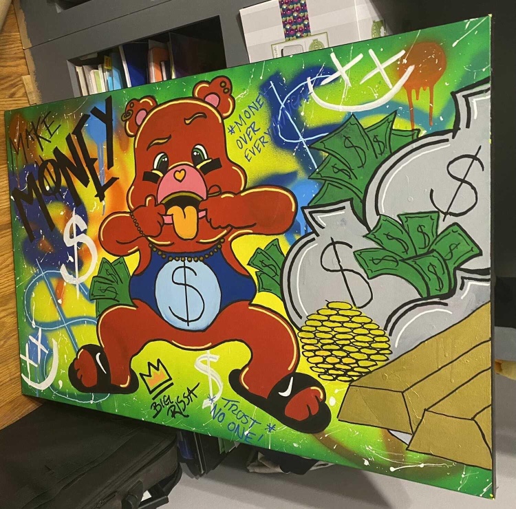 Original Graffiti Art Painting - photo 2