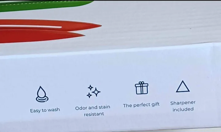 EatNeat 12 Piece Cutting Board and Knife Set image indicator(6)