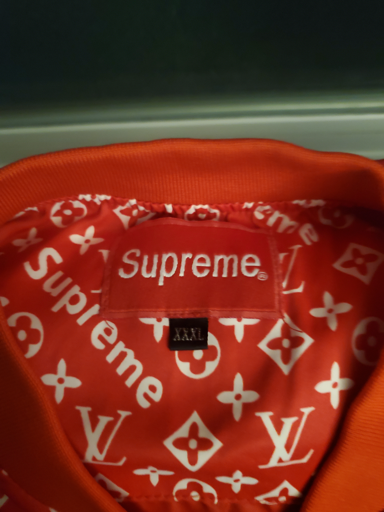 Supreme Red Bomber Jacket - photo 2