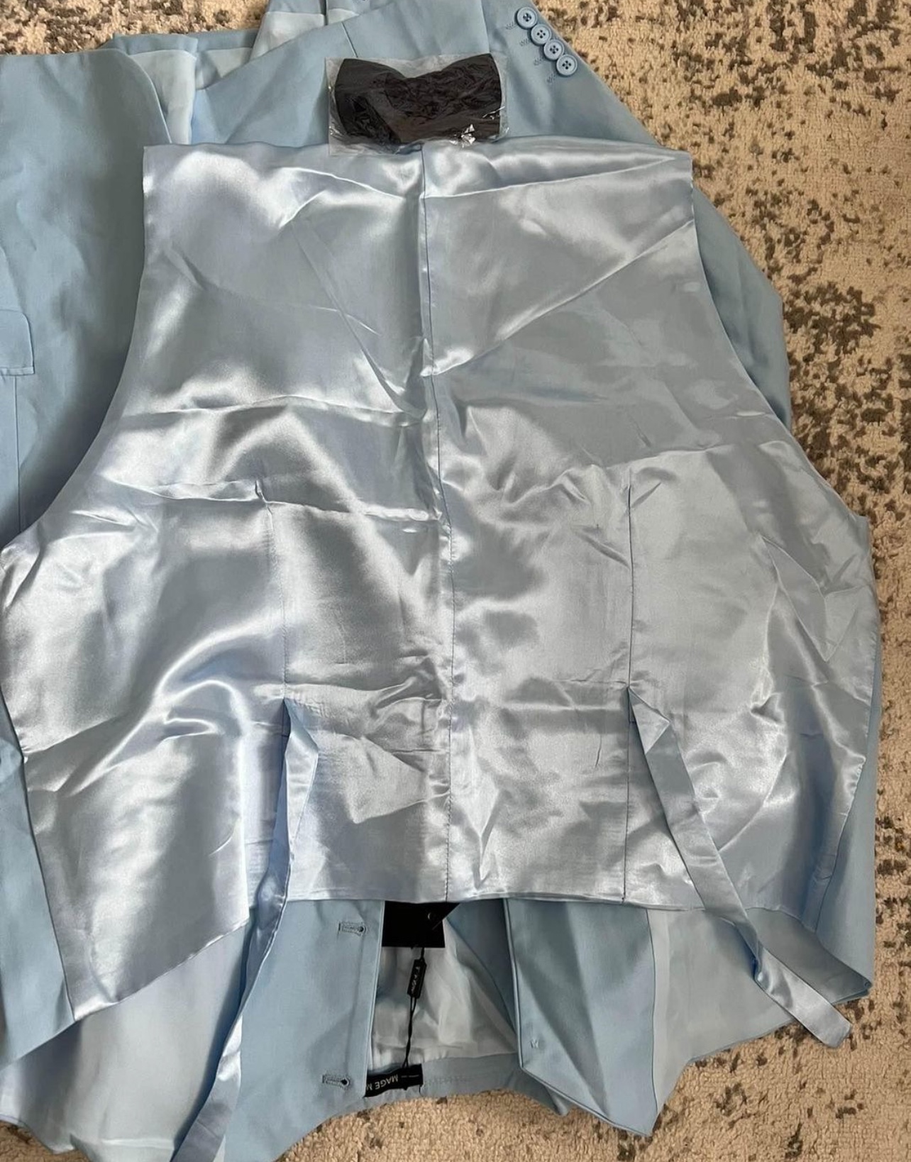 Pieces Mage Suit, Light Blue, Best Fit XL-2XL - photo 4