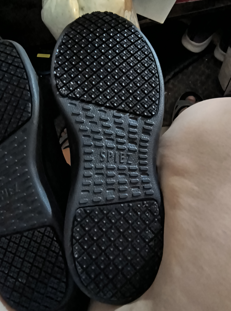 Spiez Mens Non Slip Support Black Running Shoes - photo 5