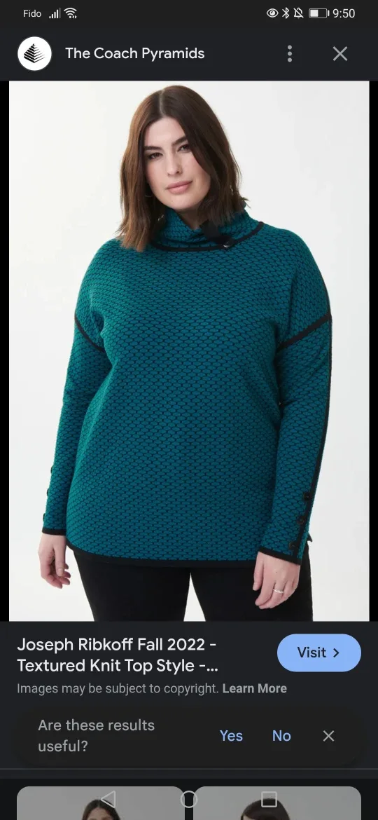 Joseph ribkoff large top thumbnail