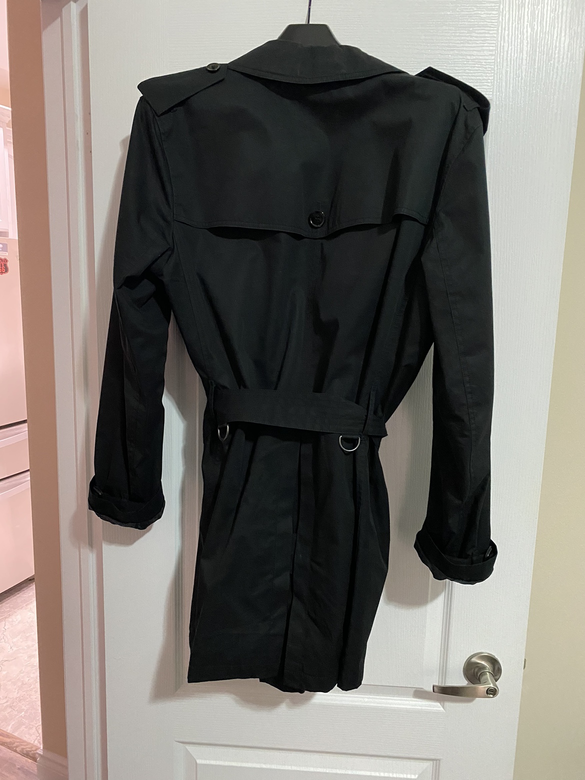 Burberry Black Trench Coat - photo 3