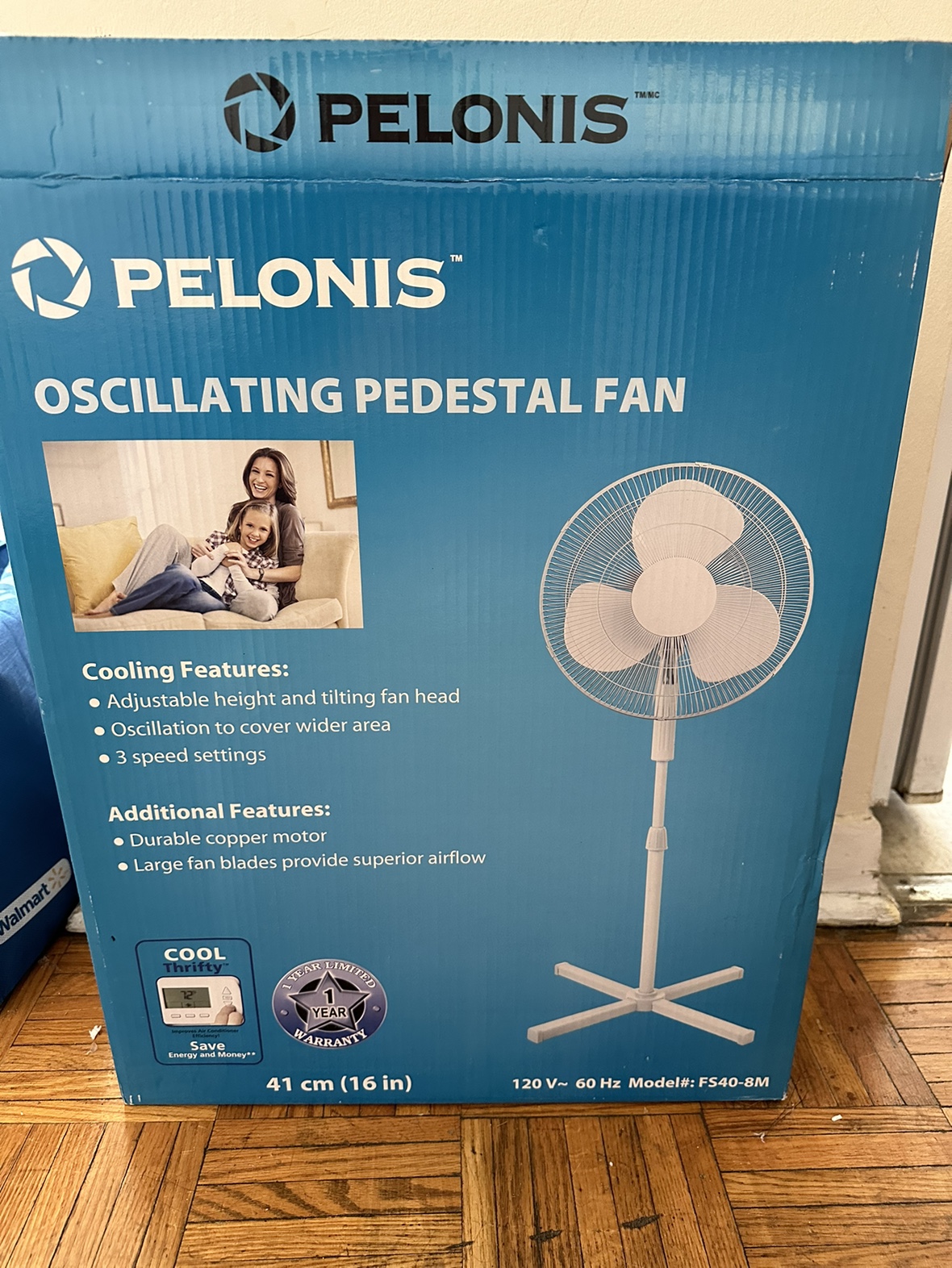Pelonis Oscillating Pedestal Fan
